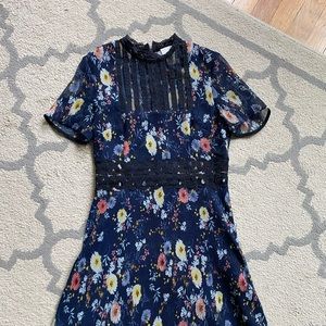 Floral summer dress XS